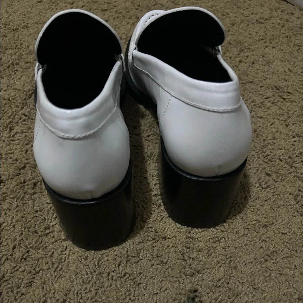 Coach Natalie Loafer in Black/White